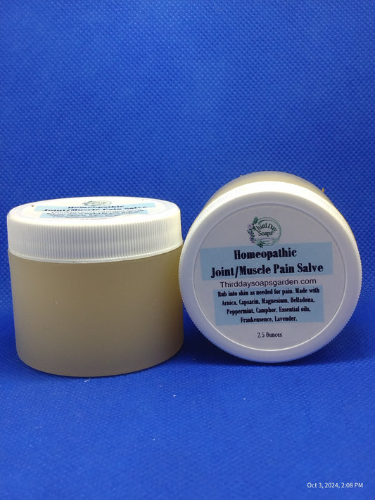 "Holistic Joint & Pain Salve: 13 Botanicals for Natural Relief"