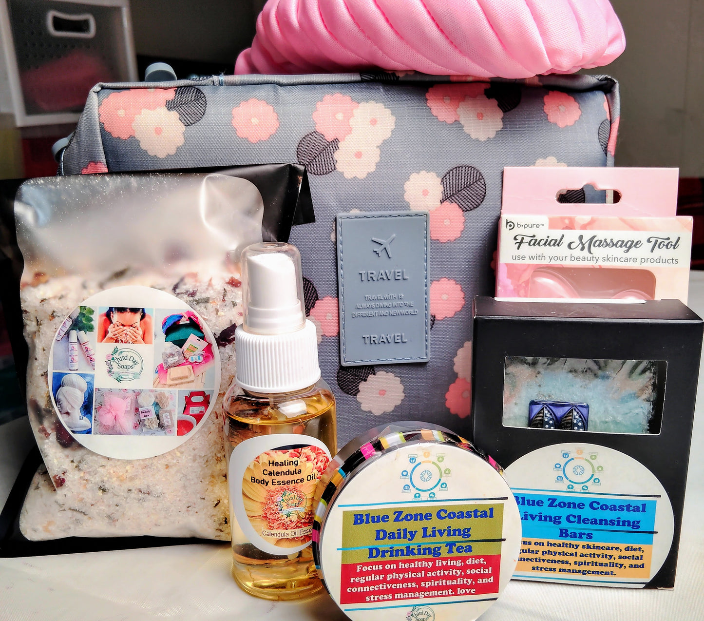 Mother's Day Self-Care Travel Gift Case