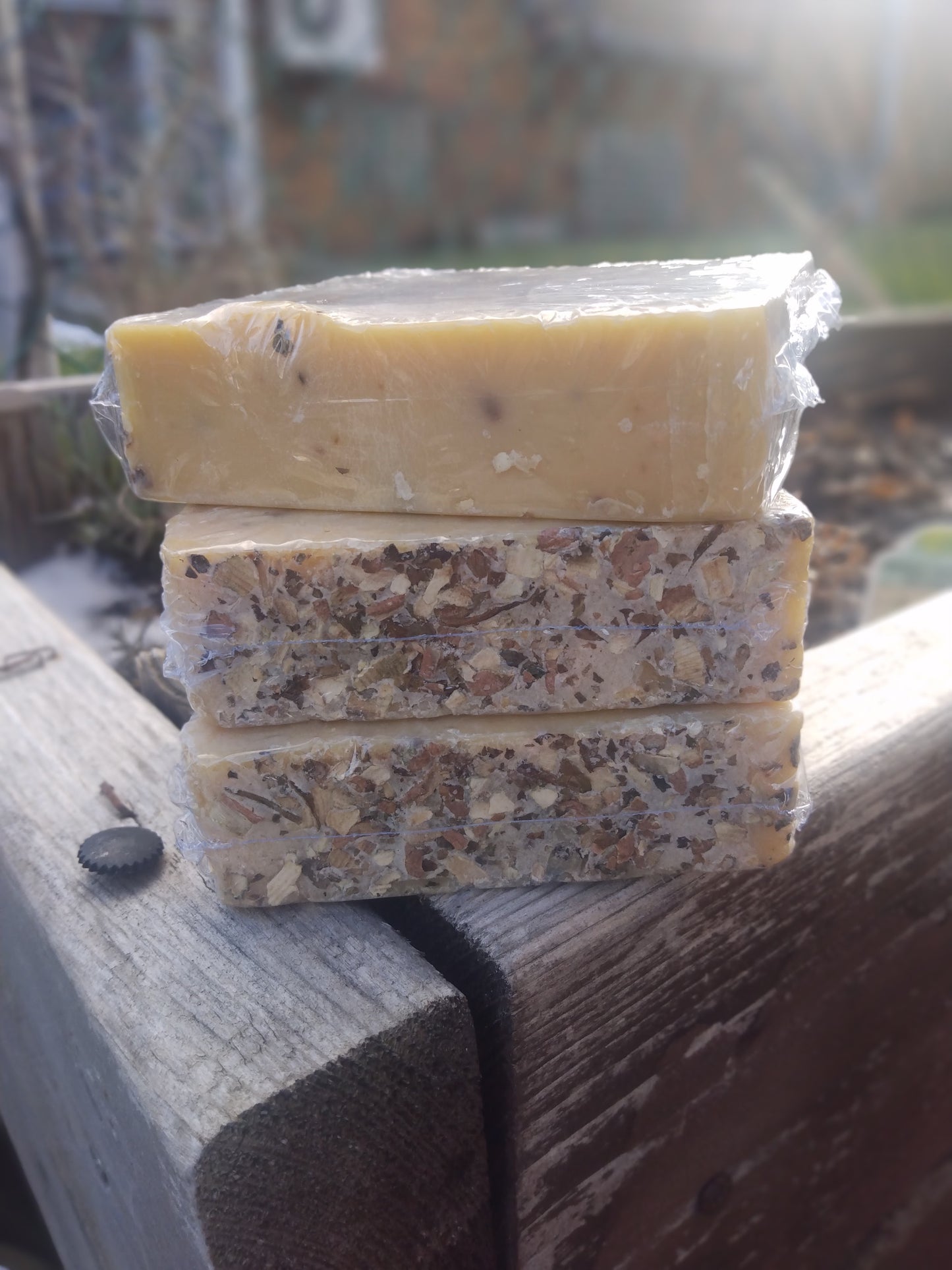 Sweet Potato Leaf Soap Bar