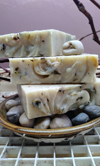 Sea Moss & Flaxseed Eczema No More Soap Bar