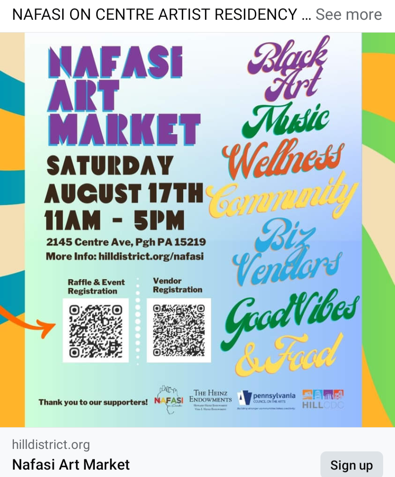 Nafisi Art Market "Learn the Art of making your own Herbal Body Scrub or Body Oil!"