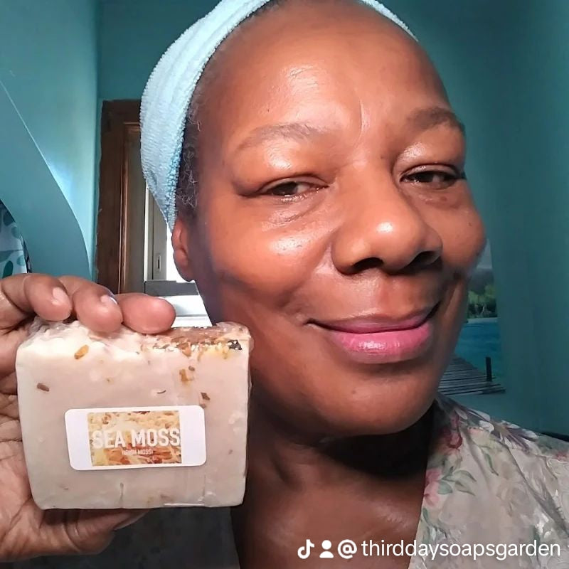 Sea Moss & Flaxseed Eczema No More Soap Bar