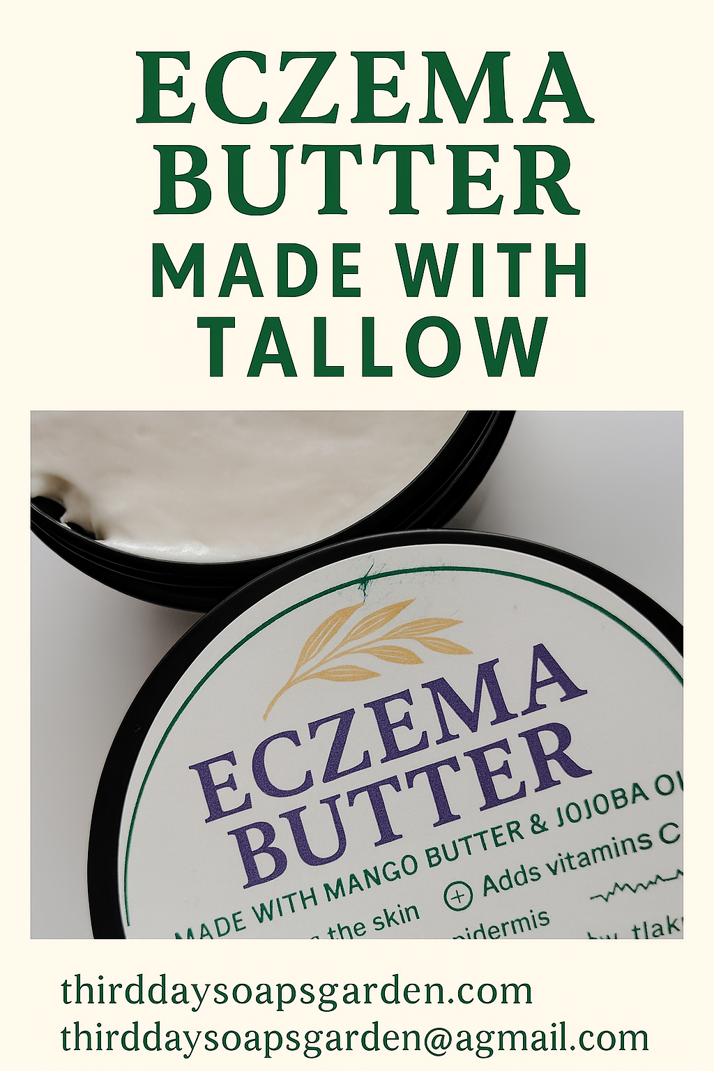 Eczema Body Butter Moisturiser
