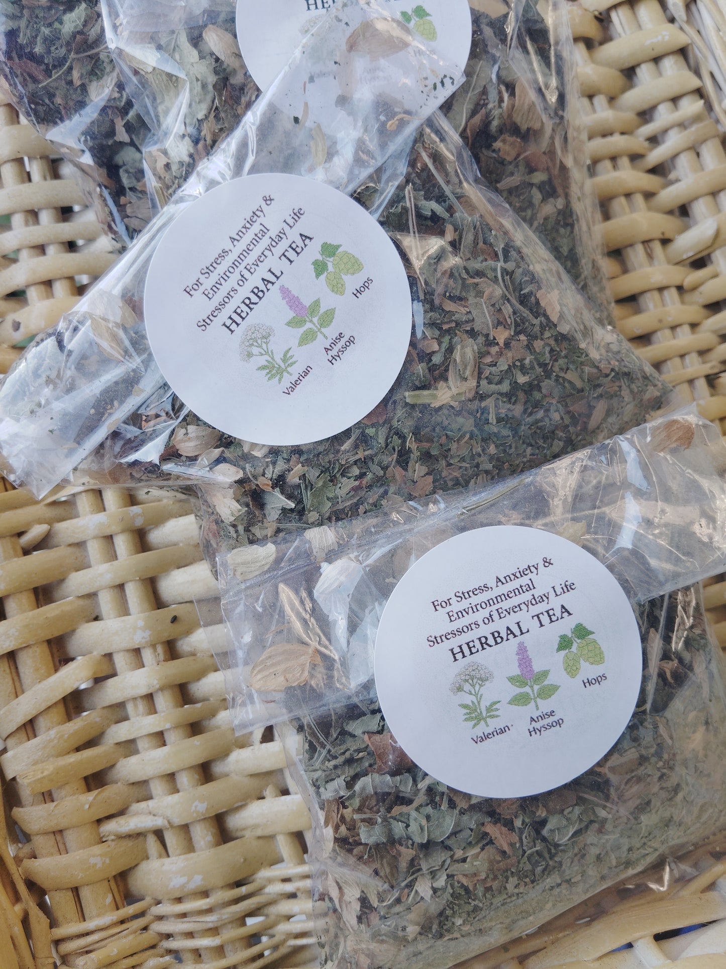 Herbal Detox Teas, Blue Zone Soap Bar and Refreshing Tea.