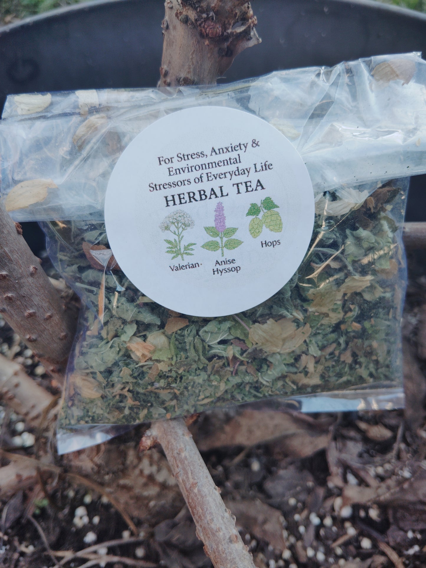 Herbal Detox Teas, Blue Zone Soap Bar and Refreshing Tea.