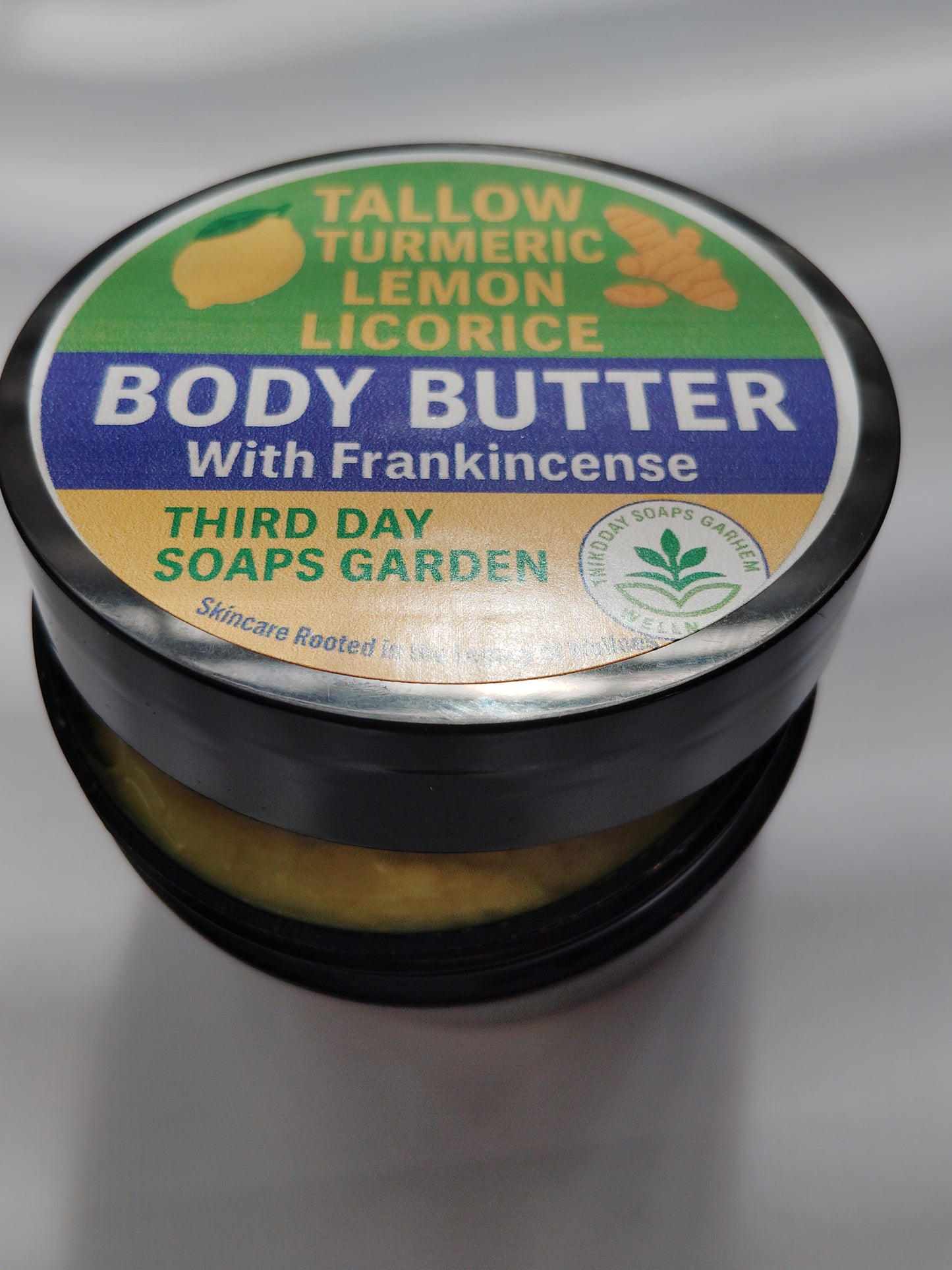 Tallow Turmeric Lemon Body Butter