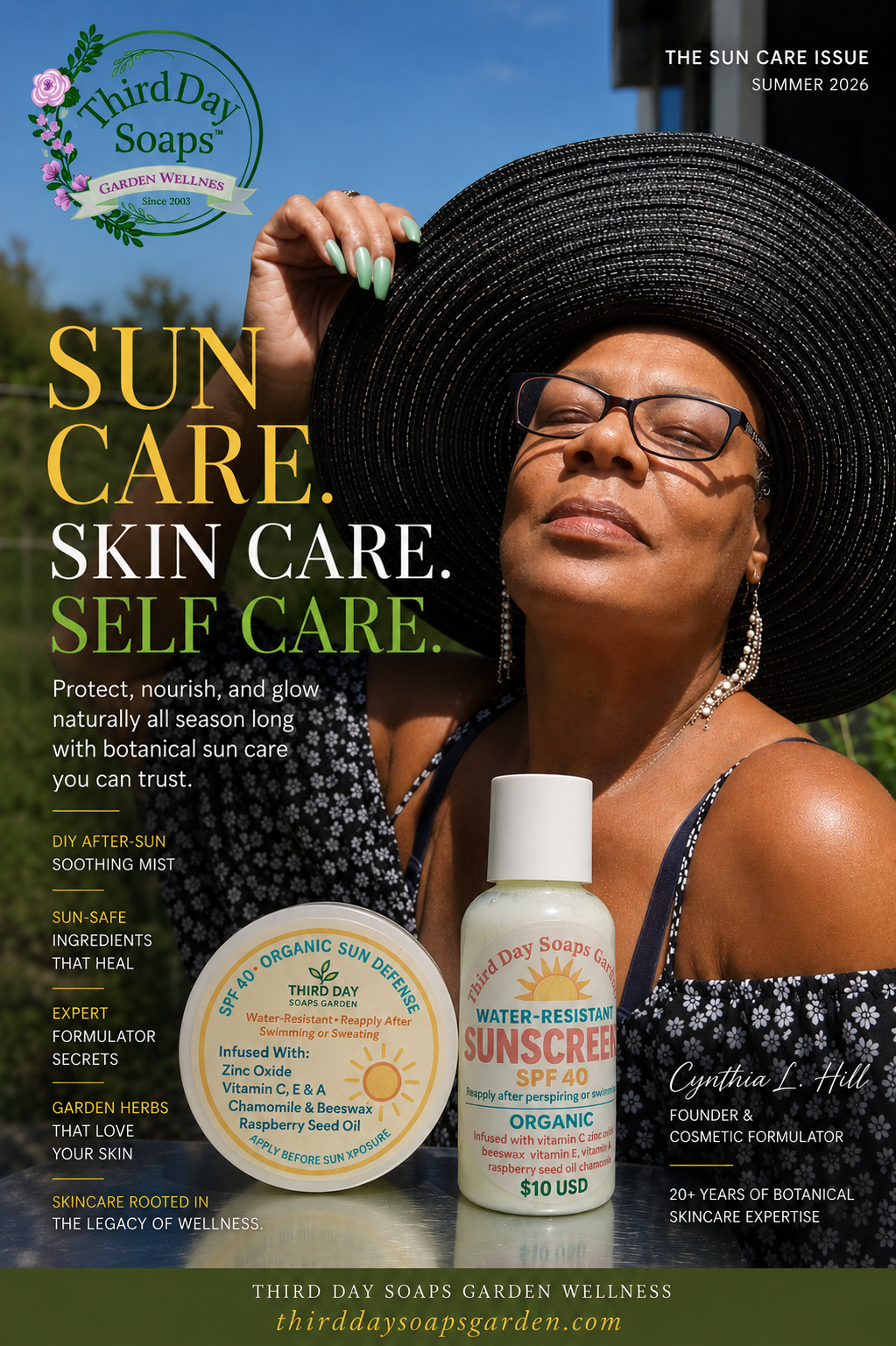 Sunscreen Skin Care Kit. Here Comes The Sun!