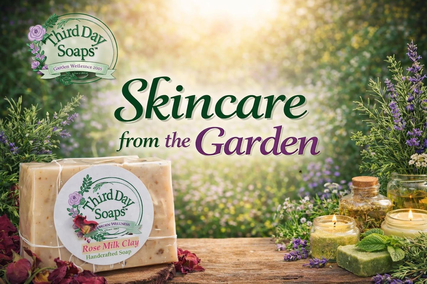 Lavender Skin Care Soap Bars