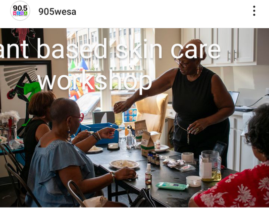 Book a Wellness Skin Care Workshop for your next event!