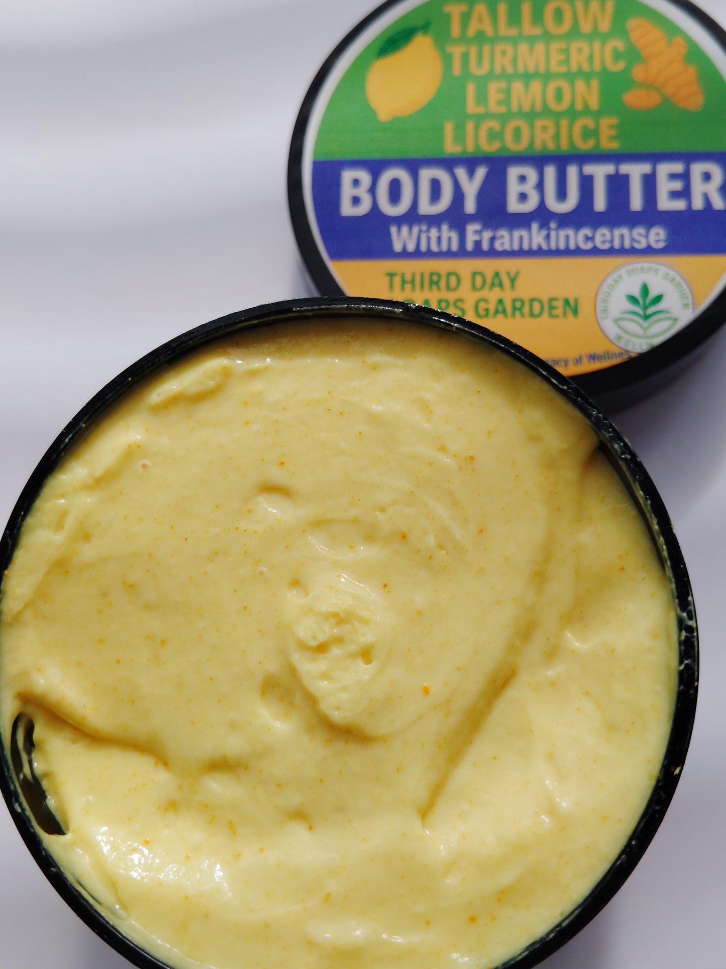 Tallow Turmeric Lemon Body Butter